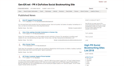 Desktop Screenshot of gen-eff.net